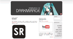 Desktop Screenshot of darkmirage.com